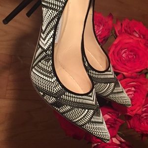 Black and White Woven